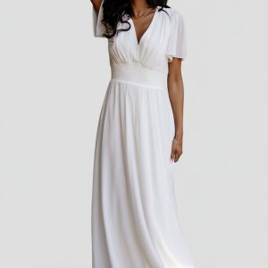 Birdie Maxi Dress | White