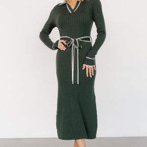 Lark Sweater Dress | Green