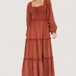 Britta Maxi Dress | Cinnamon