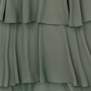 Fabric Swatch - Montaigne Chiffon | Dark Sage