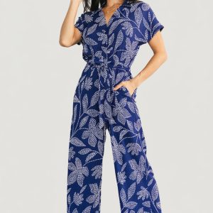 Costa Jumpsuit | Blue Print