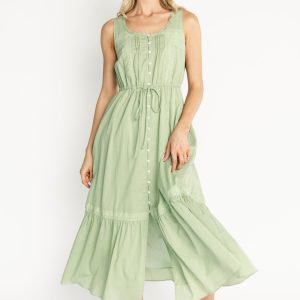 Blanche Midi Dress | Sage