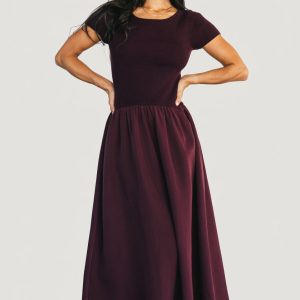 Angelique Midi Dress | Mulberry
