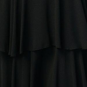 Fabric Swatch - Montaigne Chiffon | Black