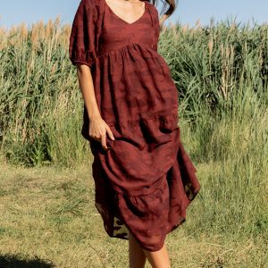Hayward Dress | Mahogany