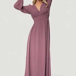 Olivia Maxi Dress | Vintage Plum