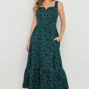 Maura Midi Dress | Green