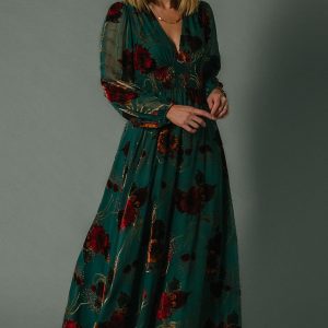 Mikla Maxi Dress | Jade Multi