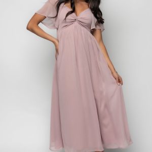 Nora Midi Dress | Dusty Mauve