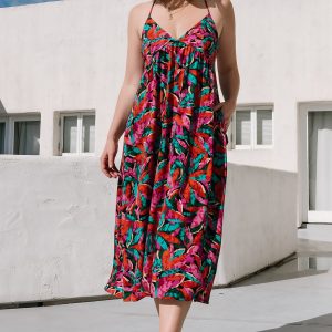 Granada Midi Dress | Multi Print