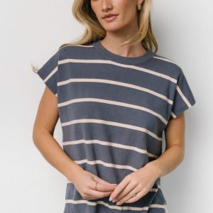 Ada Dolman Top | Slate + Natural