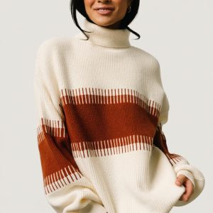 Antonov Turtle Neck Sweater | Cream + Spice