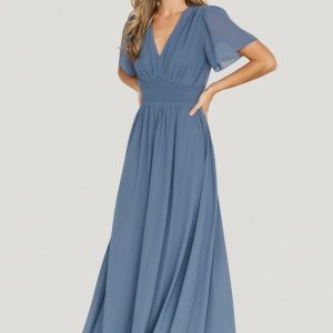 Birdie Maxi Dress | Whisper Blue