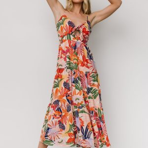 Jaide Midi Dress | Multi Print