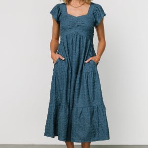 Kesler Midi Dress | Blue