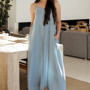 Kyla Maxi Dress | Denim