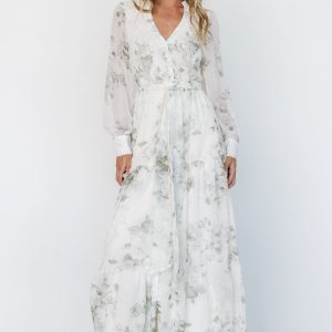 Lizette Maxi Dress | Sage Print