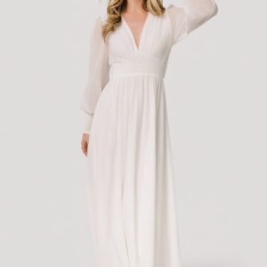 Olivia Maxi Dress | White