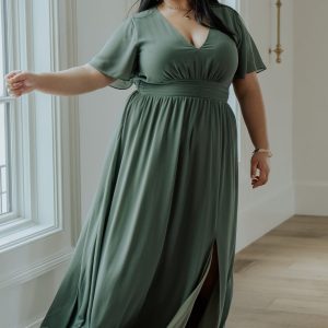 Ramona Maxi Dress | Dark Sage