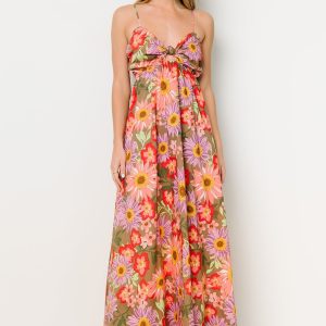 Rosalee Maxi Dress | Flower Multi