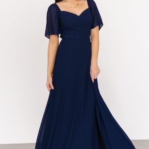 Sierra Sweetheart Maxi Dress | Navy