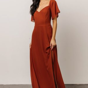 Sierra Sweetheart Maxi Dress | Spice