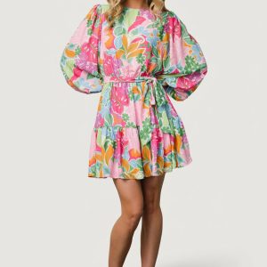 Zaniah Short Dress | Multi