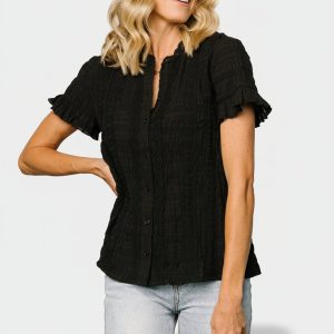 Zara Lace Top | Black